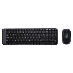 Teclado + mouse logitech mk220 wireless inalambrico ingles (eeuu)