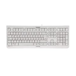 Teclado cherry kc 1000 silencioso usb ultra slim blanco