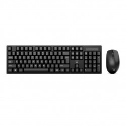 Teclado + raton ewent ew3281 inalambrico negro