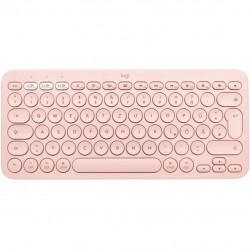 Teclado logitech k380 multi - device bluetooth rosa español