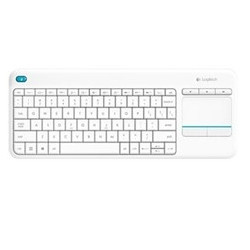 Teclado logitech k400 plus touch keyboard blanco wireles