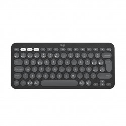 Teclado logitech pebble keys 2 k380s inalambrico grafito