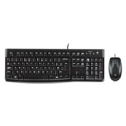 Teclado + mouse logitech mk120 usb 2.0 ingles