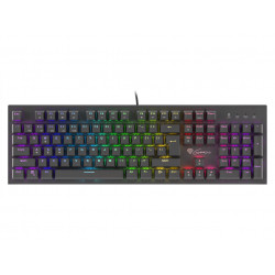 Teclado gaming genesis thor 300 brown swicth rgb