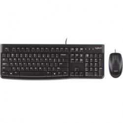 Teclado + mouse logitech mk120 usb 2.0 frances