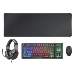 Combo mars gaming mcp - rgb3 4 en 1 negro