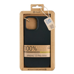 Funda muvit recycletek para apple iphone 12 pro max negra