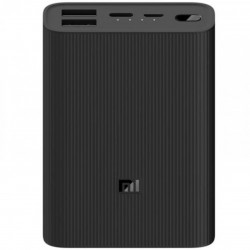 Powerbank 10000mah xiaomi mi power bank 3 ultra compac -  negra