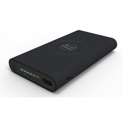 Bateria externa portatil power bank qi coolbox 8000mah negro