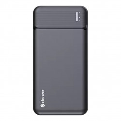 Bateria externa portatil powerbank denver pqc - 20007 20000mah usb tipo a -  usb tipo c -  micro usb