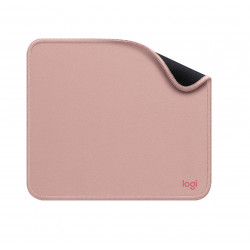 Alfombrilla logitech desk mat studio series rosa oscuro