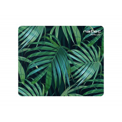 Alfombrilla natec photo modern art -  palmera 220x180 mm raton