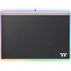 Alfombrilla thermaltake argent mp1 rgb antideslizante -  35.9cm ancho -  25.4cm largo -