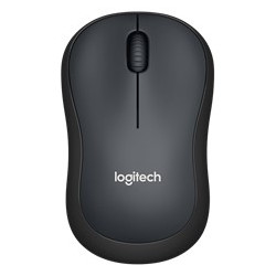 Mouse raton logitech m220 optico wireless inalambrico silent gris