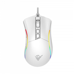 Ratón phoenix gaming void 12000 dpi de alto rendimiento blanco rgb usb configurable