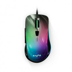 Mouse raton optico energy sistem esg m3 neon cable 1.5m -  6 botones -  7200 dpi -  rgb