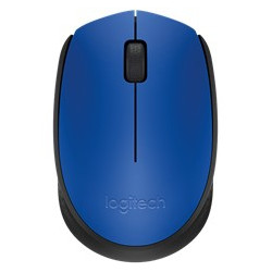 Mouse raton logitech m171 optico wireless inalambrico azul