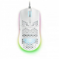 Mouse raton mars gaming mmax optico usb 7 botones 12400ppp blanco