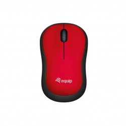 Mouse raton equip comfort wireless inalambrico - 1200dpi - rojo