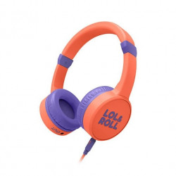 Auriculares micro energy sistem lol&roll orange supraural -  diadema -  jack 3.5mm -  limitador de volumen