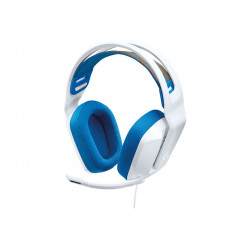 Auriculares con microfono logitech g g335 gaming jack 3.5mm blanco