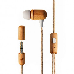 Auriculares micro energy sistem eco cherry wood eco cherry wood -  jack 3.5mm -  20hz -  cable 120cm