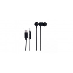 Auriculares intrauditivos fonestar x3 - nc - microfono - usb tipo c - negro