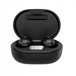 Auriculares inalambricos aiwa ebtw - 150 bluetooth negro + estuche de carga