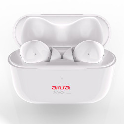 Auriculares inalambricos aiwa ebtw - 888anc bluetooth - cancelacion de ruido - color blanco