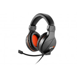 Auriculares gaming sharkoon rush er3 negro microfono alambrico