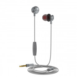 Auriculares muvit m1i3.5mm gris