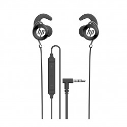 Auricular hp dhe - 7004 negro microfono jack 3.5mm negro