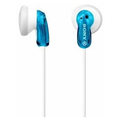 Auriculares sony mdre9lpl boton azul