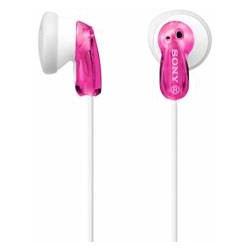 Auriculares sony mdre9lpp boton rosa