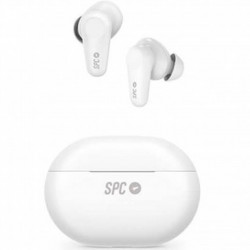 Auriculares micro spc ether pro blanco bluetooth 5.0 -  estuche de carga -  hasta 10 m - ipx4