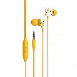 Auriculares micro spc hype amarillo conector 3.5mm -  boron multifuncion -  manos libres