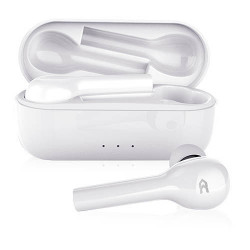 Auricular avenzo tws con power bank color blanco