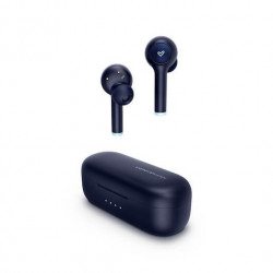 Auriculares micro energy sistem style 7 true navy true wireless estereo -  carga inalambrica - estuche carga