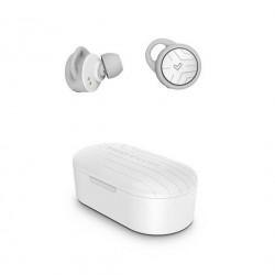 Auriculares micro energy sistem sport 2 true blanco true wireless estereo -  bluetooth 5 -  estuche de carga