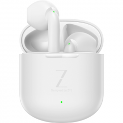 Auriculares bluetooth zte buds 2022 blanco + estuche de carga