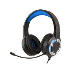 Auriculares micro gaming ngs ghx - 510 negro - azuljack 3.5mm - cable 2.2m - usb - adapt.  jack doble jack