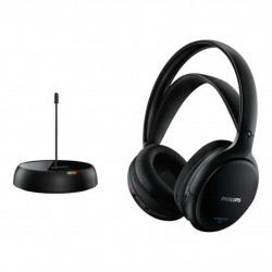 Auriculares inalambricos philips shc5200 - 10 negro + base