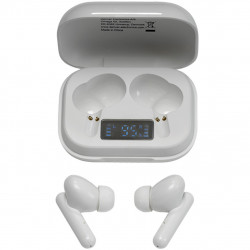 Auricular bluetooth denver twe - 38 - estuche de carga - blanco