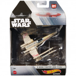 Figura aleatoria mattel hot wheels star wars nave espacial