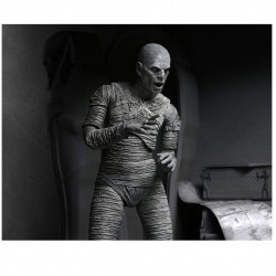 Figura neca ultimate mummy (black &white) 18 cm universal monsters scale action figure