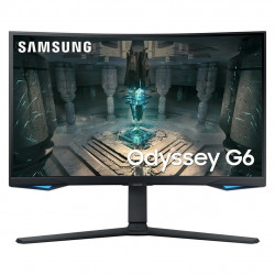 Monitor gaming led 32pulgadas samsung odyssey g6 ls32bg650euxen curvo - va - qhd - dp - hdmi - usb - 240hz - 1ms