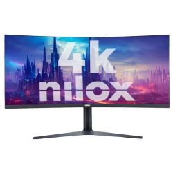 Monitor curvo gaming nilox nxm344kd11 34pulgadas uwqhd 144hz