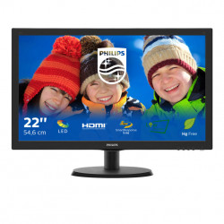 Monitor philips 21.5pulgadas 223v5lhsb2 -  fhd - 5ms -  hdmi -  negro