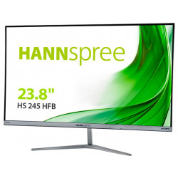 Monitor hannspree hs245hfb 23.8pulgadas ips 1920x1080 5ms vga hdmi altavoces gris titanio