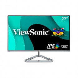 Monitor led 27pulgadas viewsonic vx2776 - smhd ips - fhd - hdmi -  dp - vga - plata